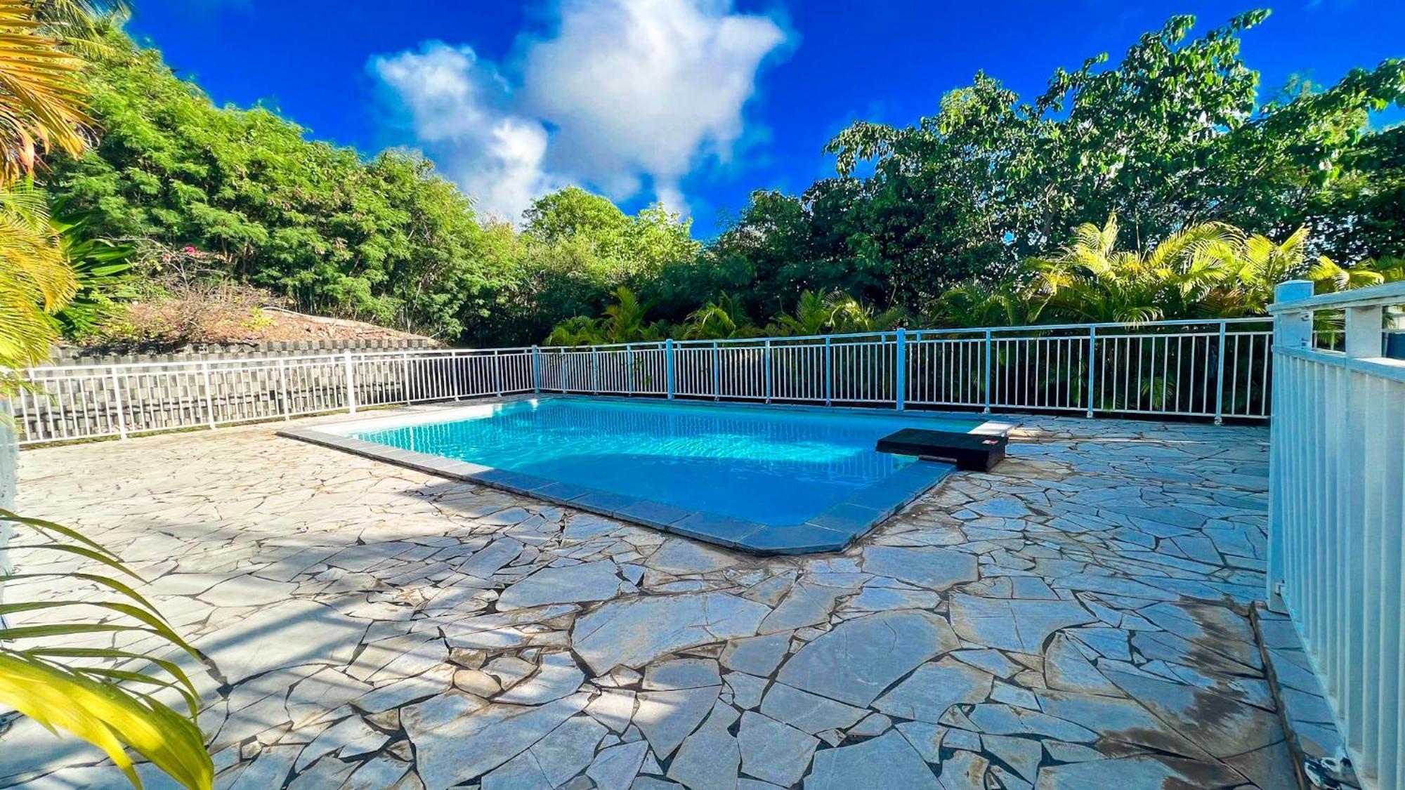 Magnifique Appartement Fleurs Caraibes - 6 Personnes En Residence Avec Piscine Privee - Sainte Anne Exterior foto